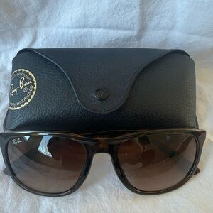 Ray-Ban Brown Sunglasses with Black Case